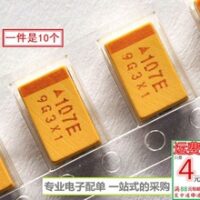 CAPACITOR TANTALO 107E 100UFX25V CASE D