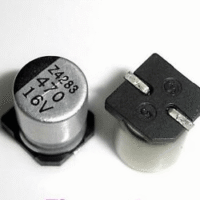 CAPACITOR ELETROLITICO 470uFX16V SMD 10X10M