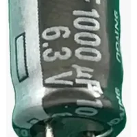 CAPACITOR ELETROLITICO 1000UFX6.3V 105 grausC