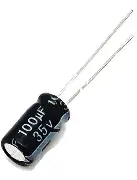 CAPACITOR ELETROLITICO 100UFX35V