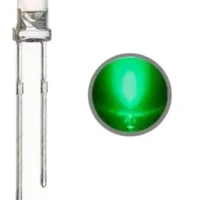 LED ALTO BRILHO VERDE 3MM