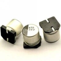 CAPACITOR ELETROLITICO 470UFX35V SMD 10X10MM