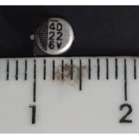 CAPACITOR ELETROLITICO 22UFX6V SMD