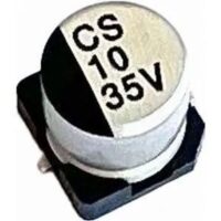 CAPACITOR ELETROLITICO 10UFX35V SMD 4X5.4MM