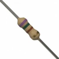 RESISTOR 750R 1/4 5% FIO
