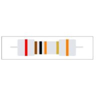 RESISTOR 383R 1/4 5% FIO