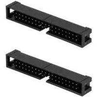 CONECTOR BOX HEADER 40 VIAS MACHO 180 graus SEM EJETOR