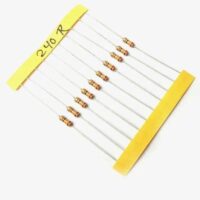 RESISTOR 240R 1/4W FIO 5%