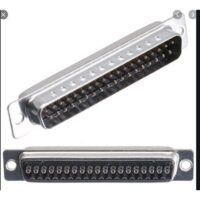 DB37 MACHO SOLDA FIO PRETO