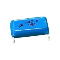 CAPACITOR POLIESTER 470K/250V (GRANDE) / 0,47/250V