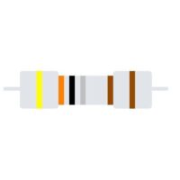RESISTOR 4R3 1/4W 1% FIO