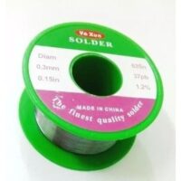 ROLO ESTANHO DE SOLDA FIO YAXUN 0,3MM 0,15IN 40G