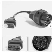 CABO ADAPTADOR OBD2 16 FEMEA PARA 20 PINOS MACHO CIRCULAR