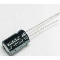 CAPACITOR ELETROLITICO 100UFX63V 105 graus (8X12) (100MF)