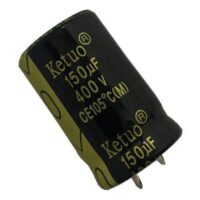 CAPACITOR ELETROLITICO 150UFX400V 35X20MM