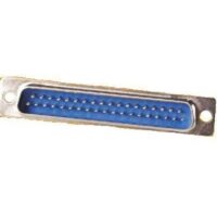 DB37 MACHO SOLDA FIO AZUL