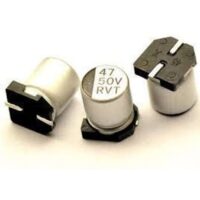 CAPACITOR ELETROLITICO 47UFX50V SMD 10X10,2MM