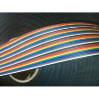 CABO FLAT 50VIAS COLORIDO preo por metro