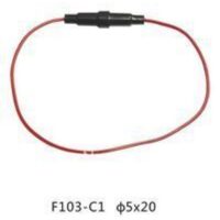 PORTA FUSIVEL RABICHO F103-C 5X20