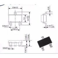 DIODO ZENER 8V2 SOT23 Z7W