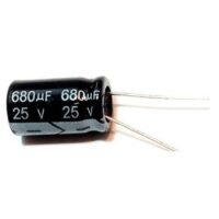 CAPACITOR ELETROLITICO 680uF X 25v