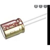 CAPACITOR ELETROLITICO 1000uFX35V 20x15mm 85 graus