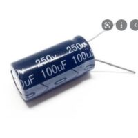 CAPACITOR ELETROLITICO 100uF X250V