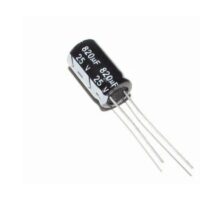 CAPACITOR ELETROLITICO 820UFX25V