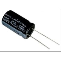 CAPACITOR ELETROLITICO 470uFX100V
