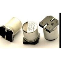 CAPACITOR ELETROLITICO 330uFX25V SMD 10X10MM