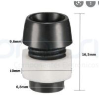 SUPORTE PARA LED 5MM PRETO