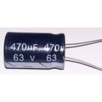 CAPACITOR ELETROLITICO 470UFX63V