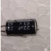 CAPACITOR ELETROLITICO 22UFX63V