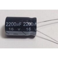 CAPACITOR ELETROLITICO 2200uFX16V