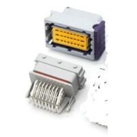 CONECTOR ECU 24PINOS FEMEA / MACHO CINZA