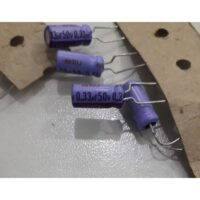 CAPACITOR ELETROLITICO 0,33UFX50V