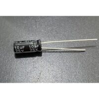 CAPACITOR ELETROLITICO 10UFX25V 5X11MM