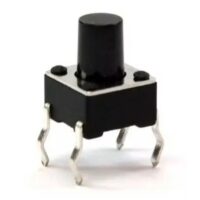 CHAVE TACTIL 6X6X9,5MM 4 TERMINAIS