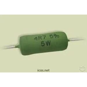 RESISTOR 1R5 5W 5% RESISTOR componente eletrônico original