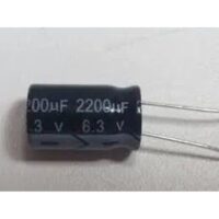 CAPACITOR ELETROLITICO 2200UFX6.3V