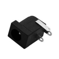 CONECTOR DC JACK P4 FEMEA 90 graus 2,1MM