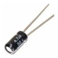 CAPACITOR ELETROLITICO 4,7UFX50V