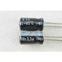 CAPACITOR ELETROLITICO 3,3UFX100V