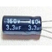 CAPACITOR ELETROLITICO 3,3UFX160V