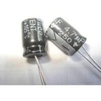 CAPACITOR ELETROLITICO 4,7UFX250V