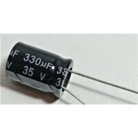 CAPACITOR ELETROLITICO 330UFX35V