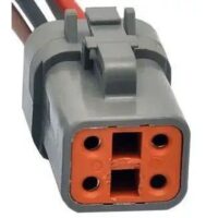 PLUG CONECTOR 4 VIAS DO CUMMINS CM850 CM2150