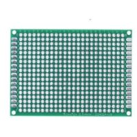PLACA DE CIRCUITO IMPRESSO ILHADA DUPLA FACE 5X7CM