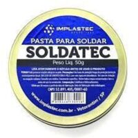 PASTA PARA SOLDA SOLDATEC IMPLASTEC 50g (LATA)
